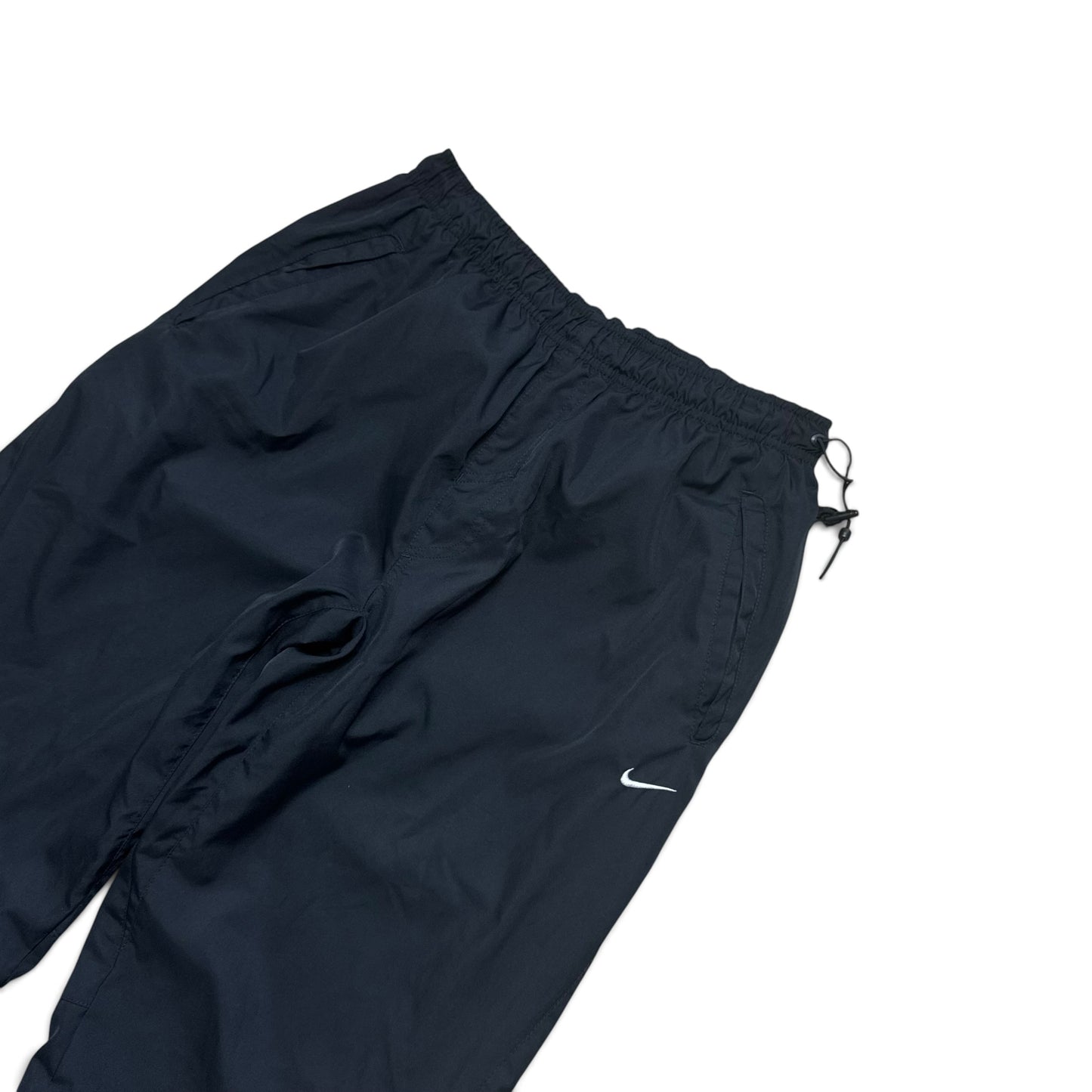 SUPER RARE 2000s Nike Trackpants Black - (M)