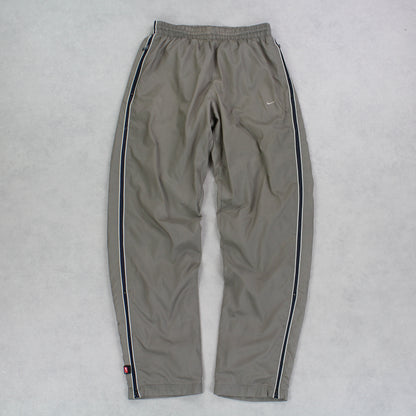 RARE 00s Nike Trackpants Green - (S)