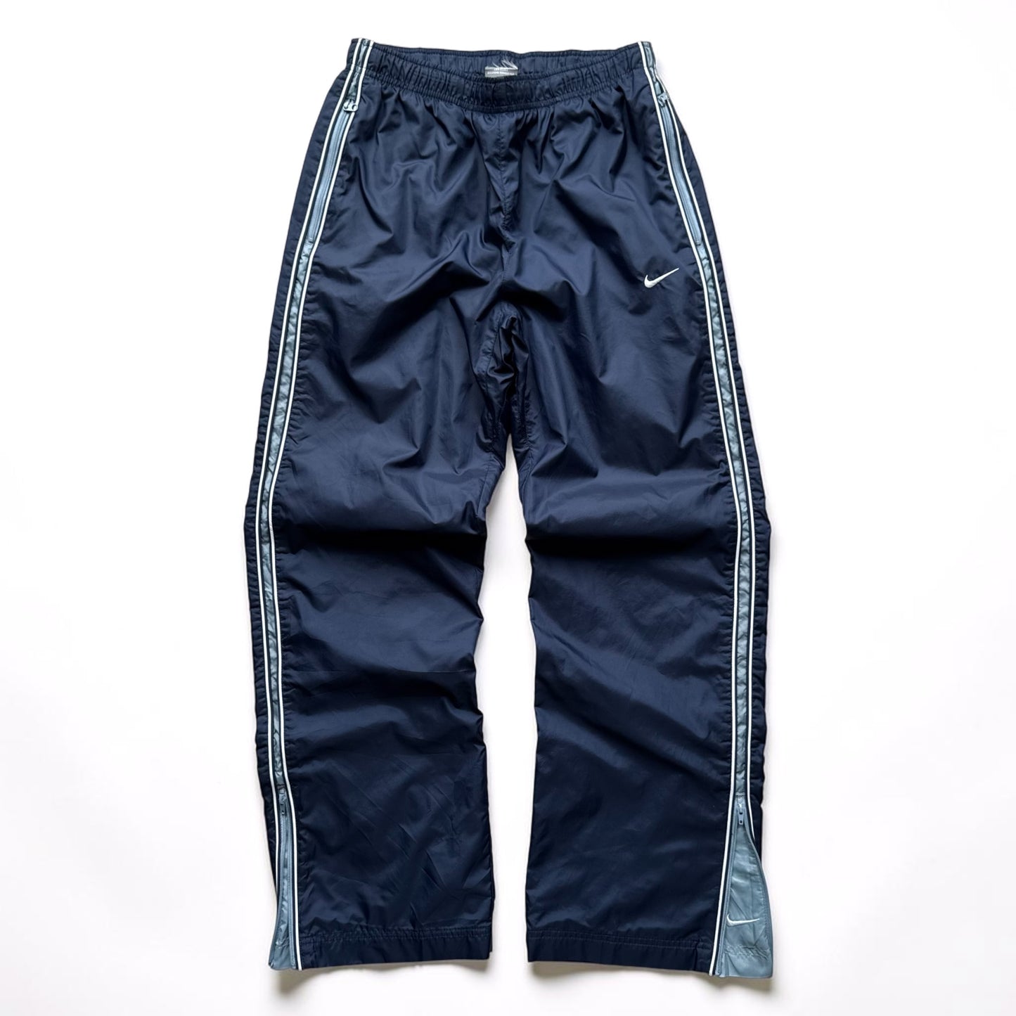 SUPER RARE 2000s Nike Trackpants Navy - (XS)