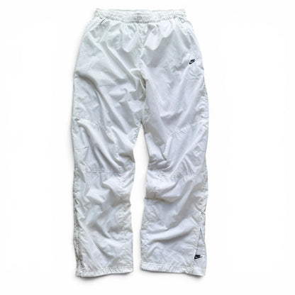 SUPER RARE 2000s Nike Trackpants White *PREMIUM* - (M)