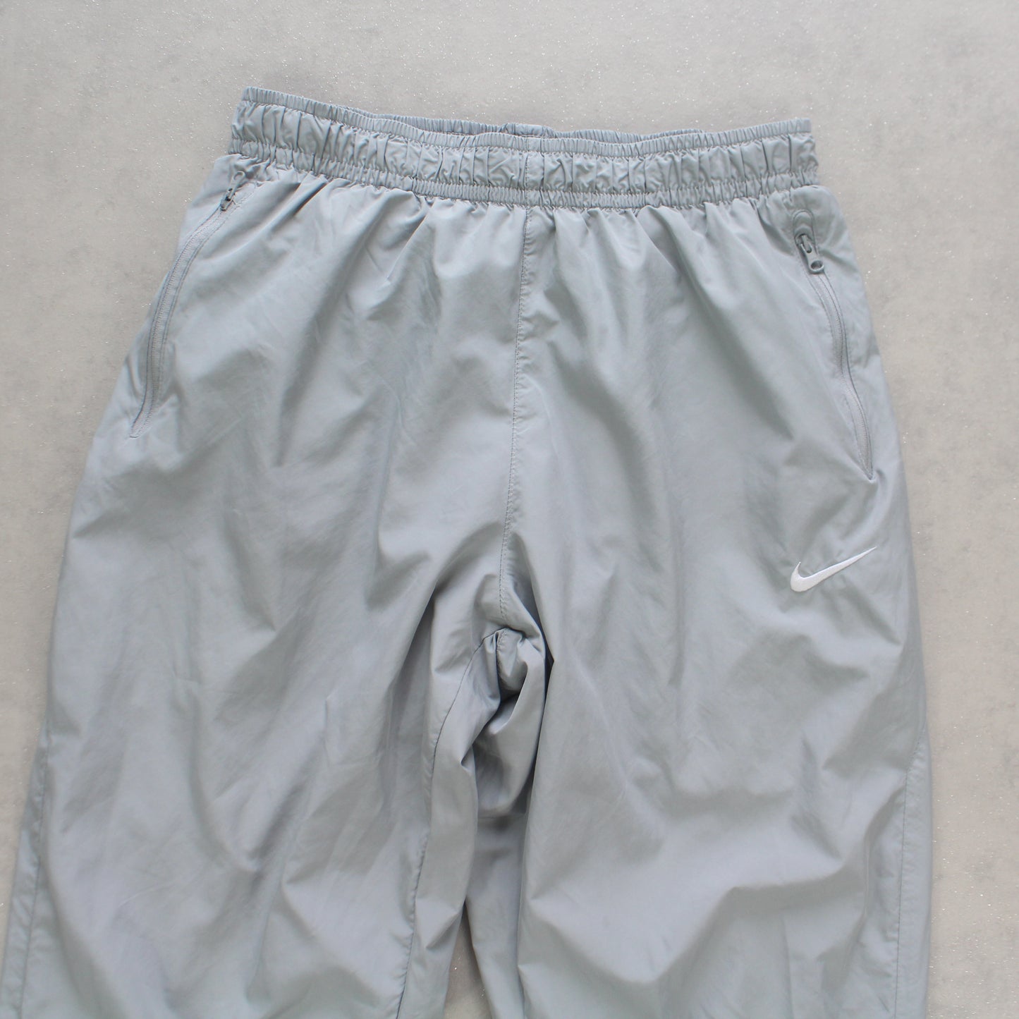RARE 2000s Nike Trackpants Grey - (S)