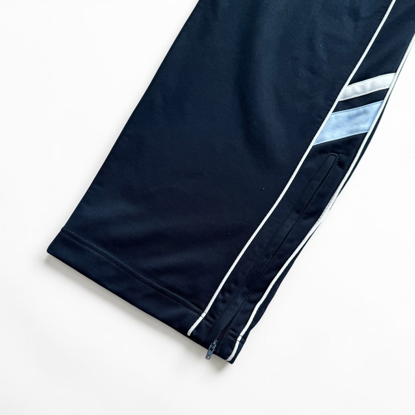 2000s Baggy Nike Trackpants Navy - (XL)