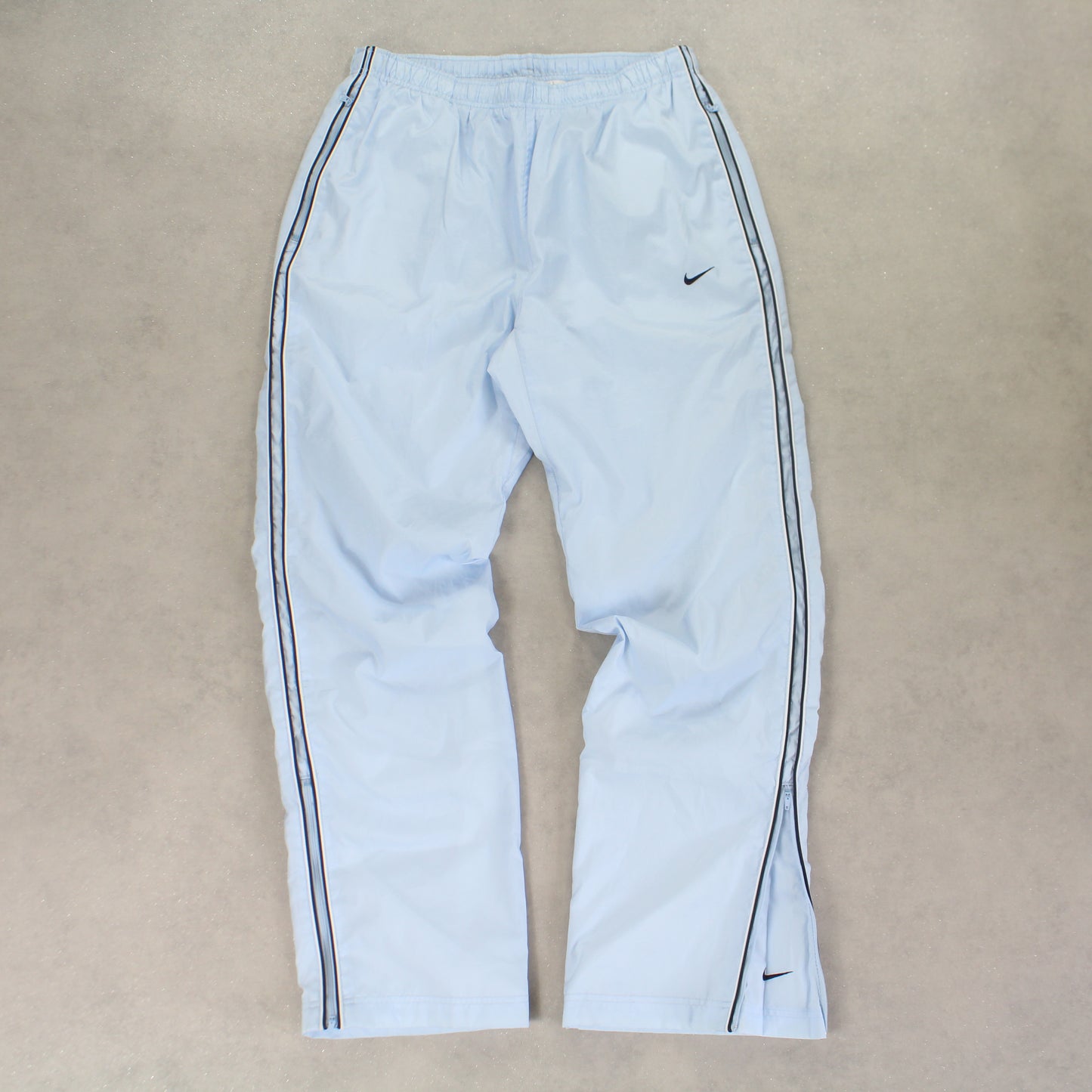 SUPER RARE 2000s Nike Trackpants Blue - (L)