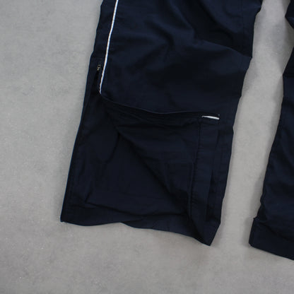 RARE 2000s Nike Trackpants Navy - (L)