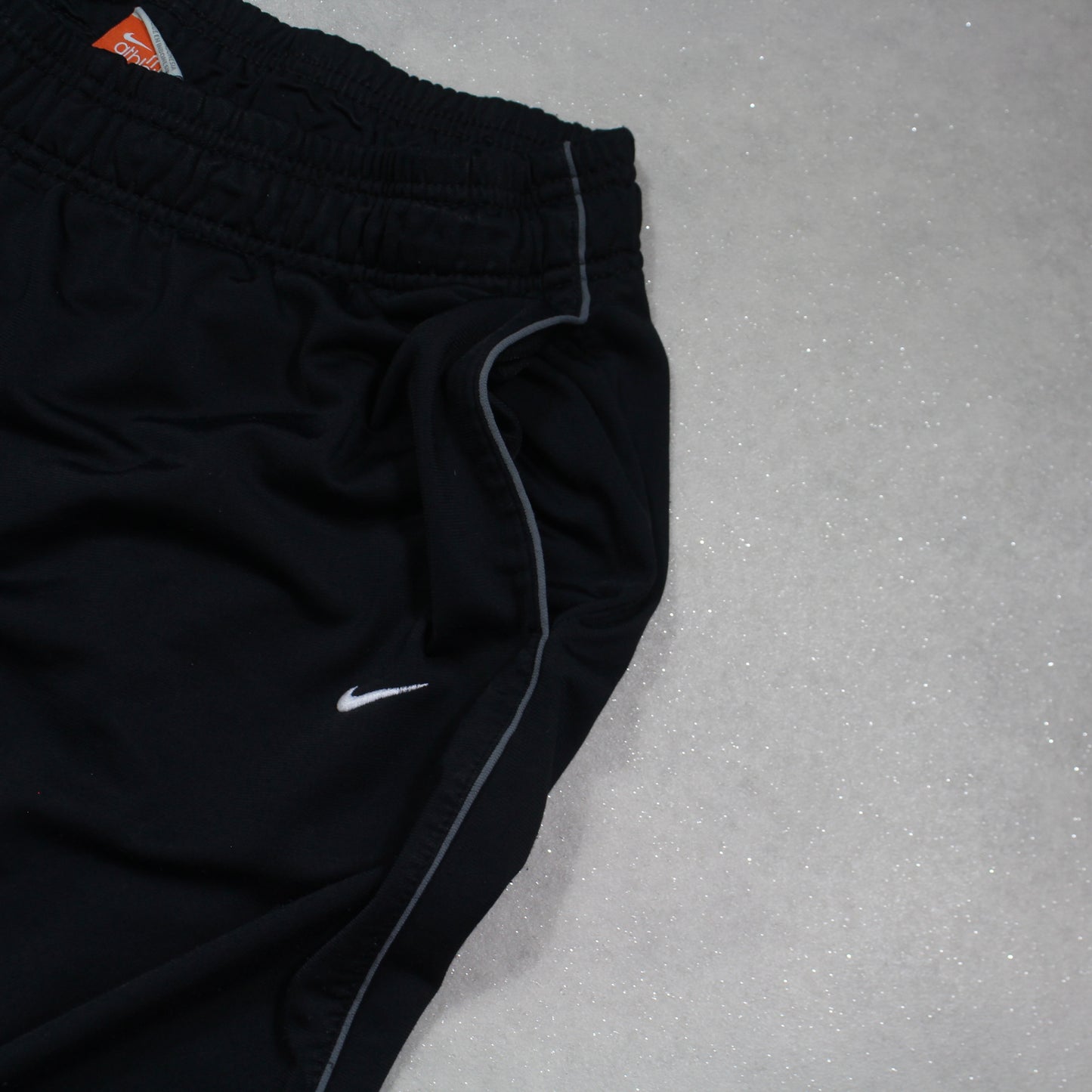 RARE 2000s Baggy Nike Trackpants Black - (M)