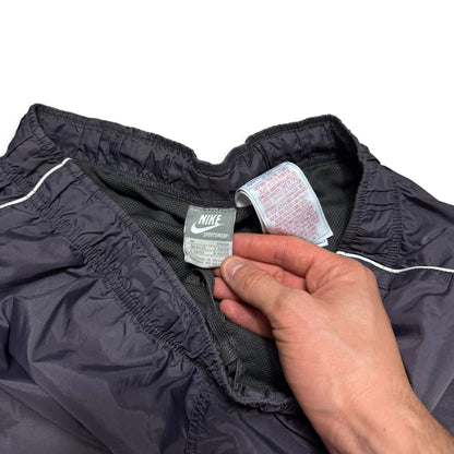 Bas de survêtement baggy Nike gris RARE des années 2000 - (S)