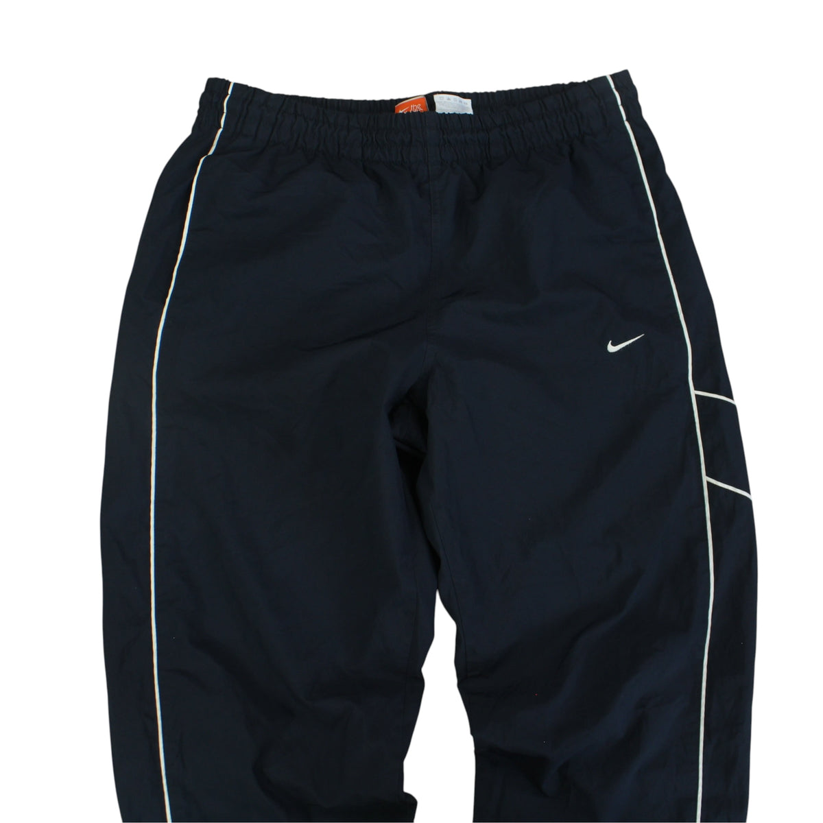 RARE 2000s Baggy Nike Trackpants Navy - (XL)