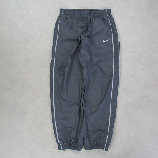 RARE Vintage 00s Nike Trackpants Grey - (M)