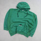 RARE 1990s Adidas EQT Hoodie Green - (L)