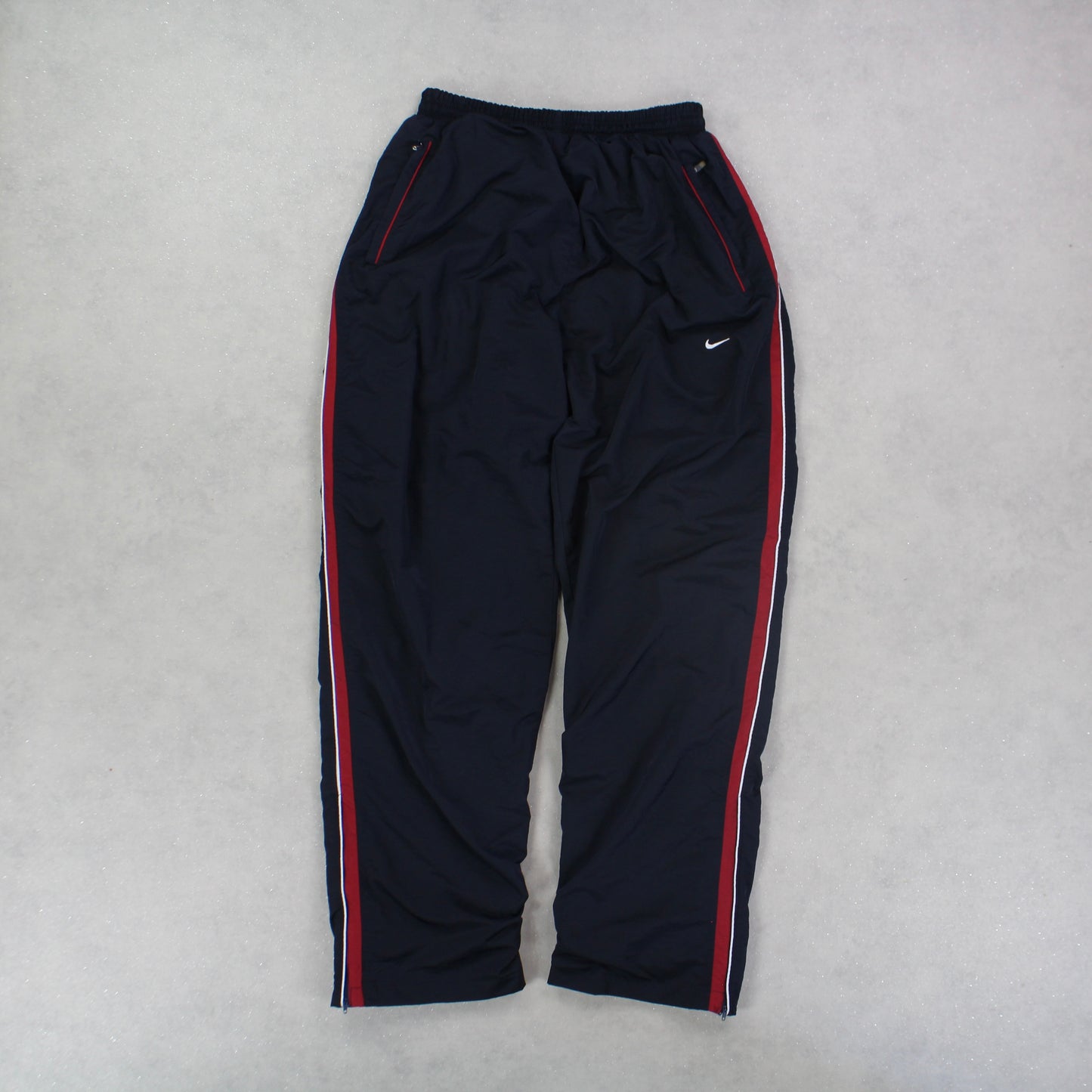 RARE 90s Nike Trackpants Navy - (M)