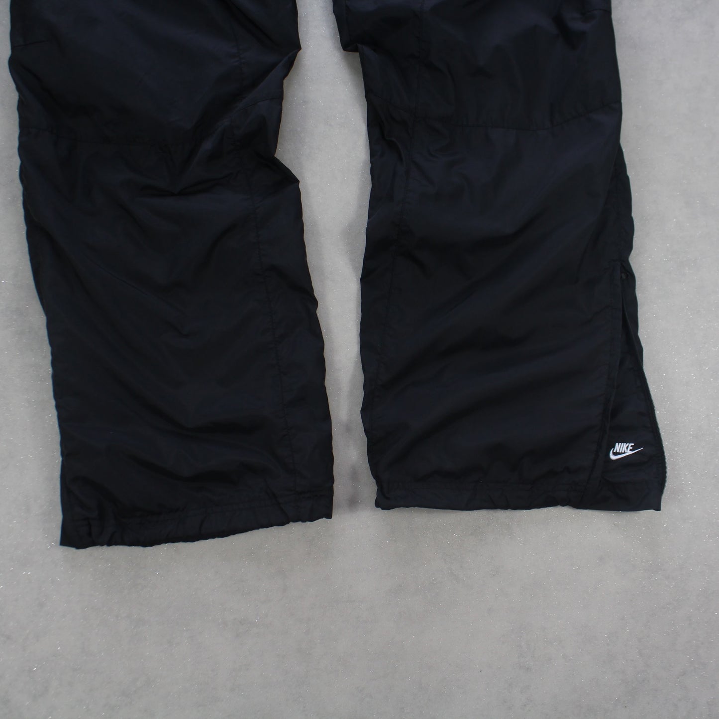 RARE 2000s Baggy Nike Trackpants Black - (L)