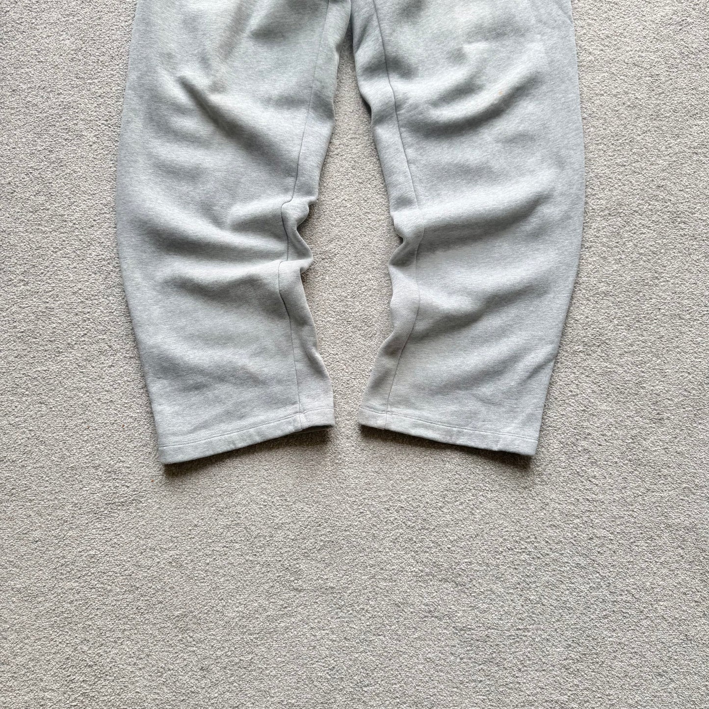 RARE 2000s Wide Leg Nike Joggers Grey - (M)