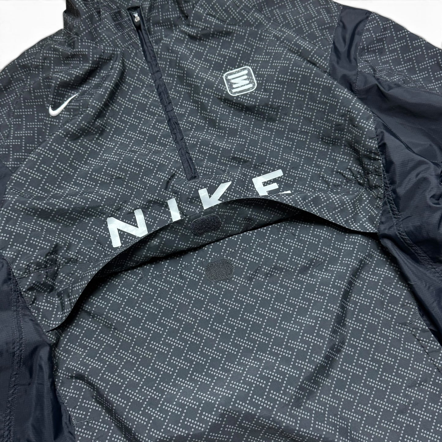 SUPER RARE 2000s Nike Shox Jacket Grey - (S)