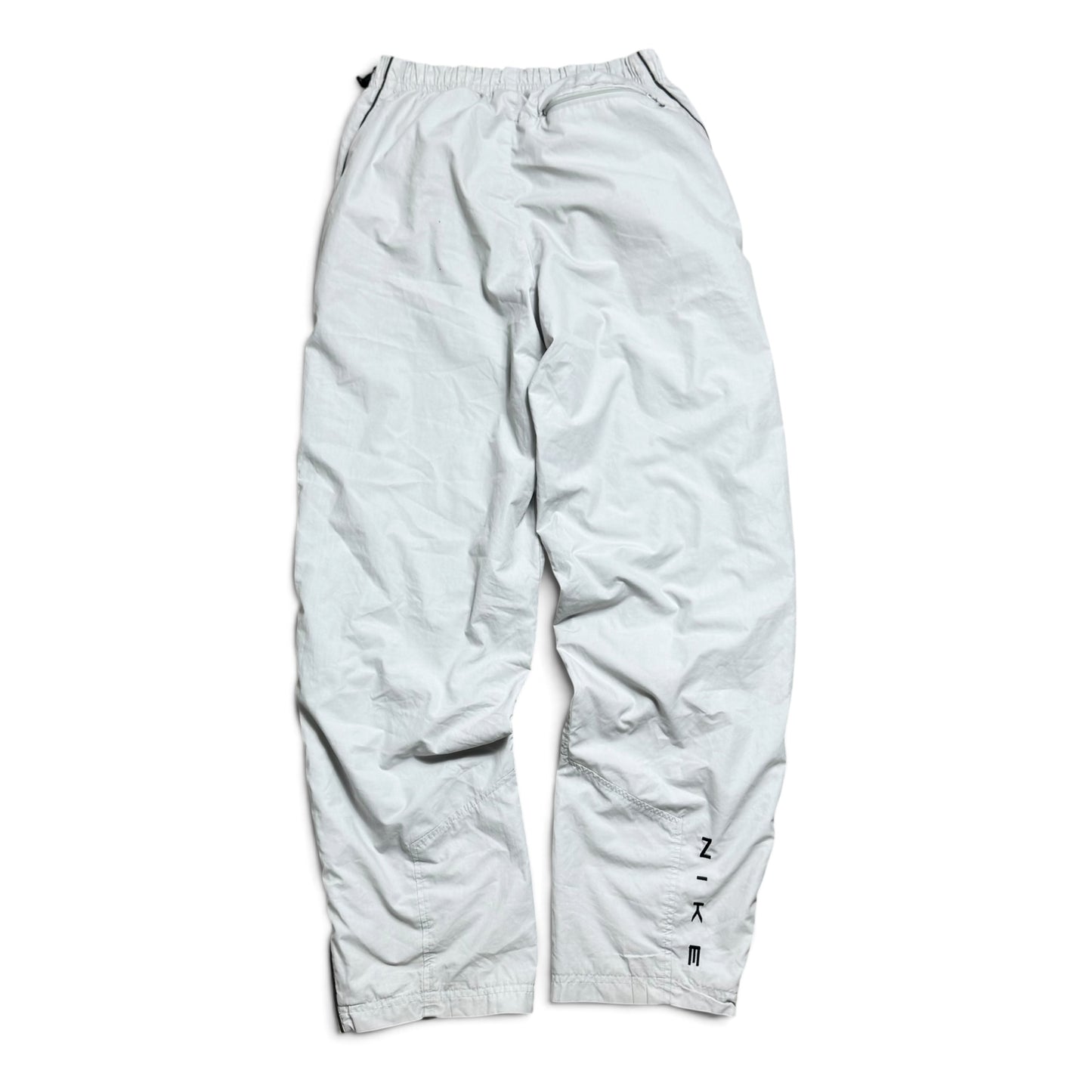 RARE 1990s Nike Trackpants Grey - (S)