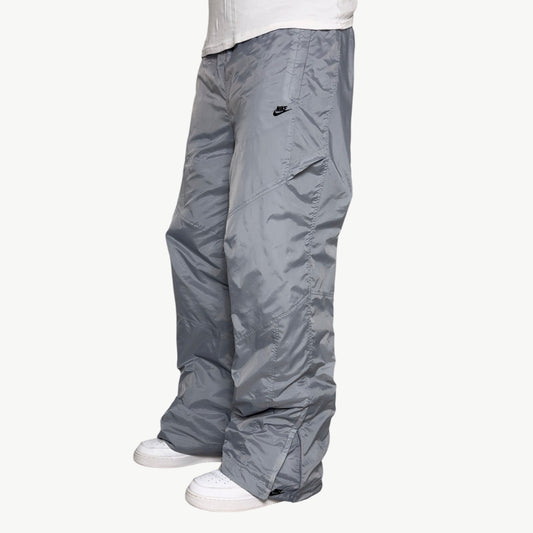RARE 2000s Nike Trackpants Grey - (L) | PREMIUM