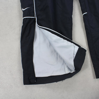 RARE 90s Nike Trackpants Black - (S)