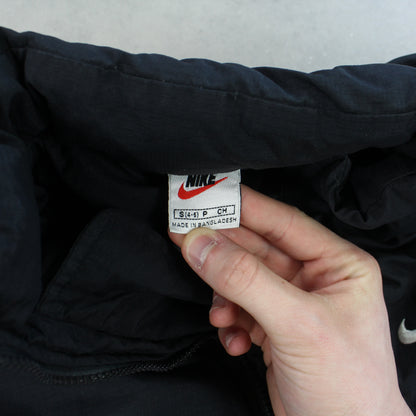SUPER RARE 1990s Nike Puffer Jacket Black - (S)