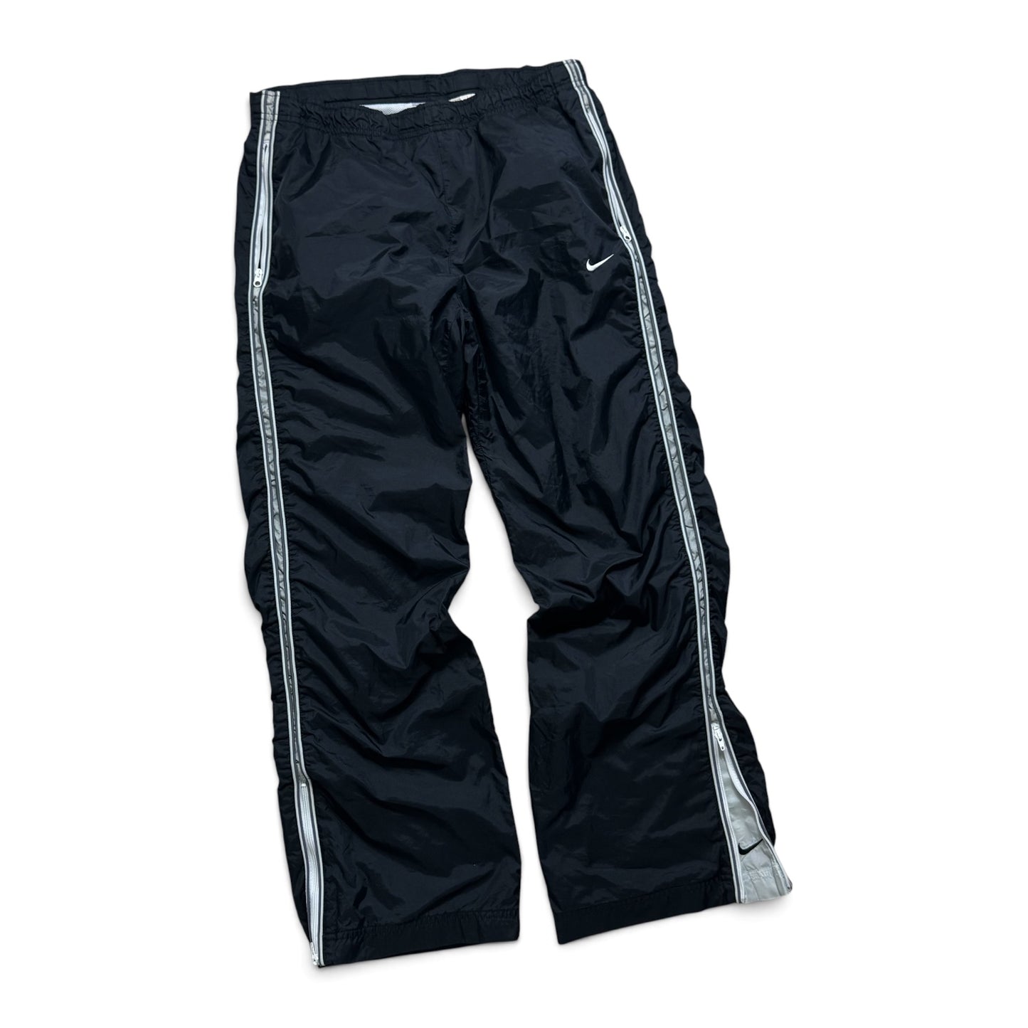 RARE 2000s Nike Trackpants Black *PREMIUM* - (S)