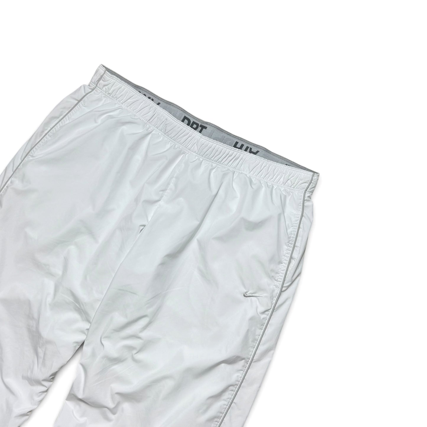 RARE 2000s Nike Trackpants White - (M)