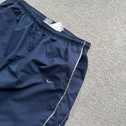 SUPER RARE 2000s Nike Trackpants Blue - (L)