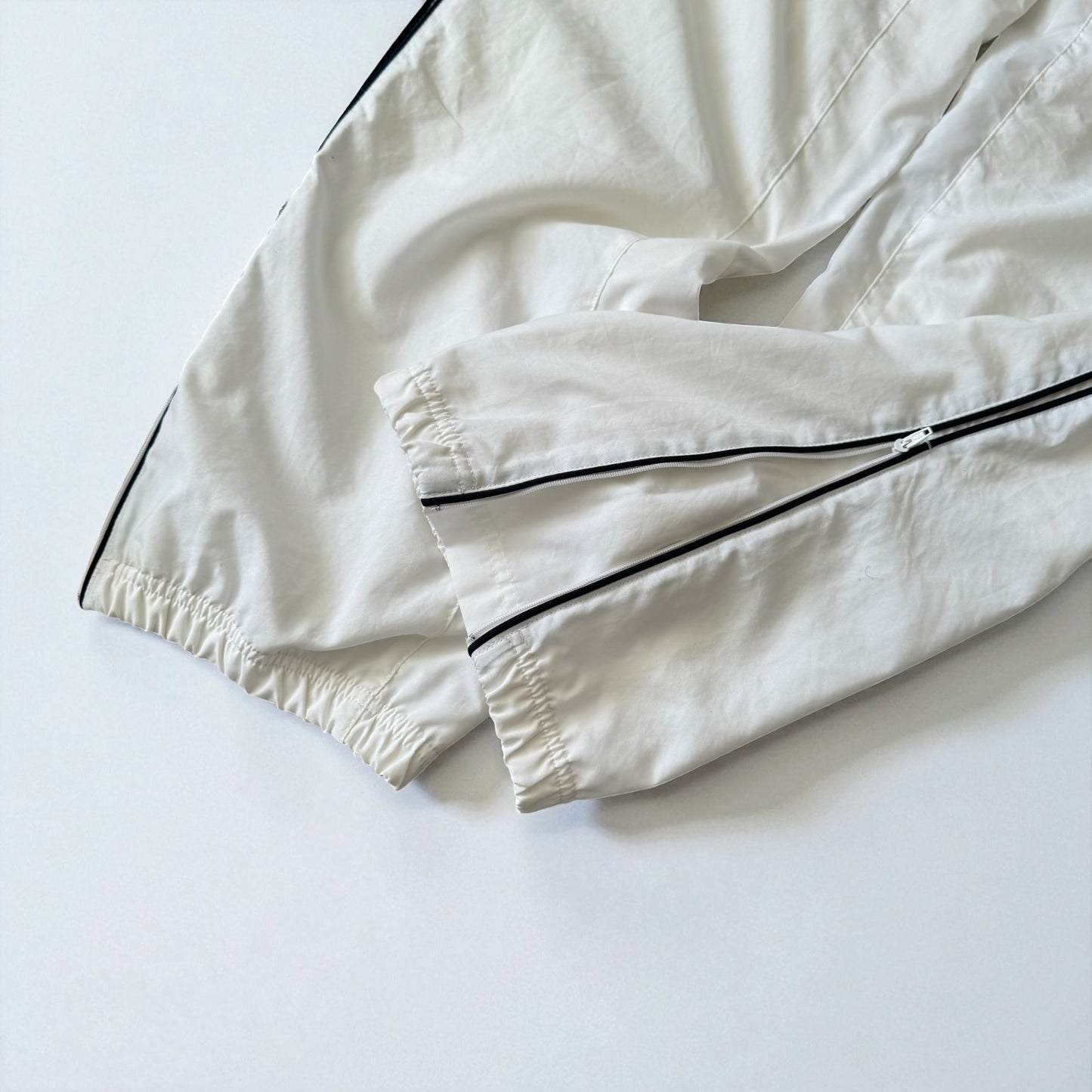 RARE 2000s Nike Trackpants White - (L)