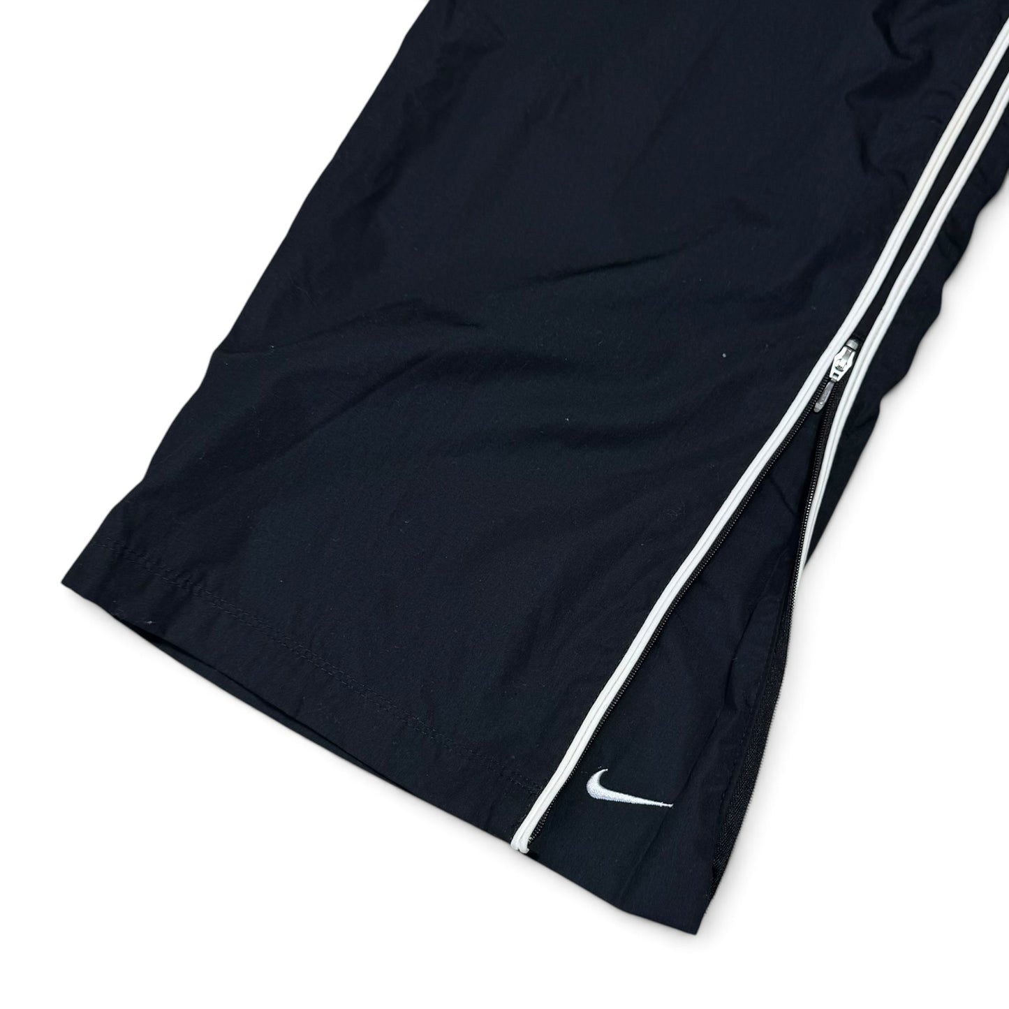SUPER RARE 2000s Nike Trackpants Black - (XL) | PREMIUM