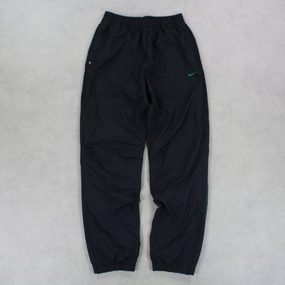 RARE 00s Nike Trackpants Black - (S)