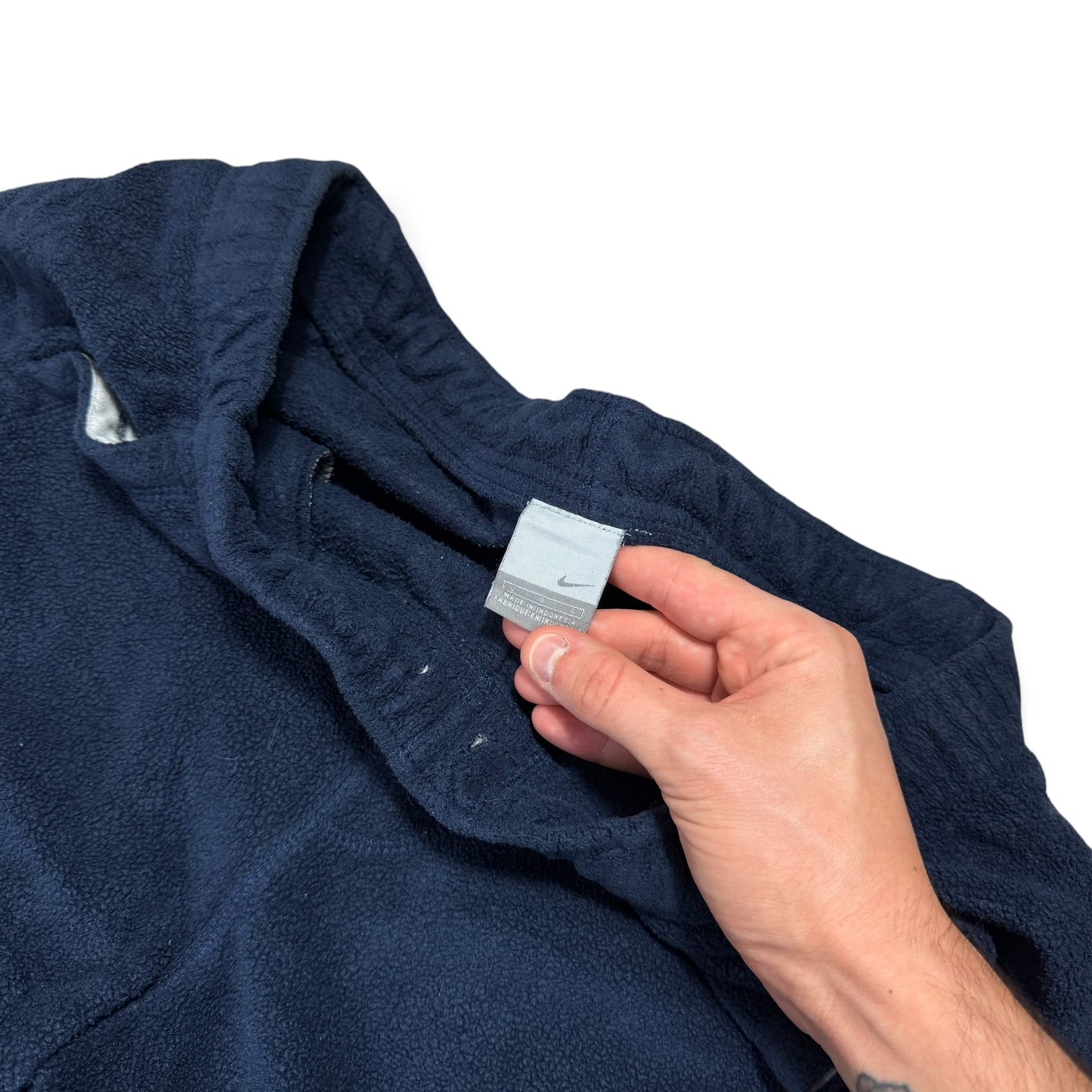 SUPER RARE 2000s Nike Fleece Joggers Navy - (L)
