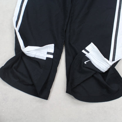 RARE Vintage 00s Nike Trackpants Black - (M)