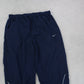 RARE 00s Nike Trackpants Navy - (L)