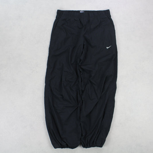 RARE Vintage 00s Nike Trackpants Black - (M)