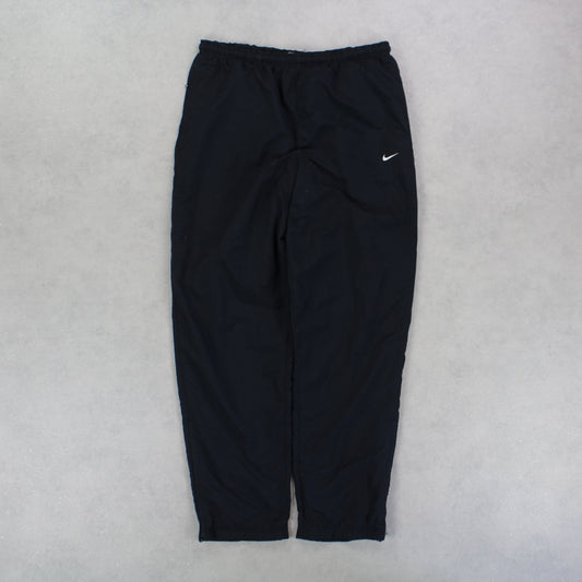 RARE 00s Nike Trackpants Black - (M)