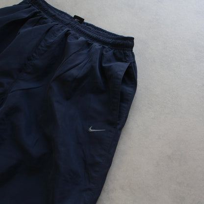 RARE 2000s Nike Trackpants Navy - (M)
