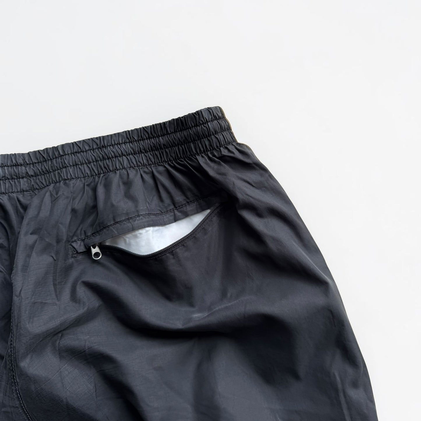 RARE 2000s Baggy Nike Trackpants Black - (L)