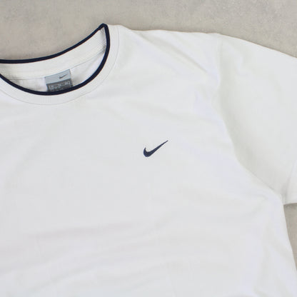 RARE 00s Nike T-Shirt White - (XS)