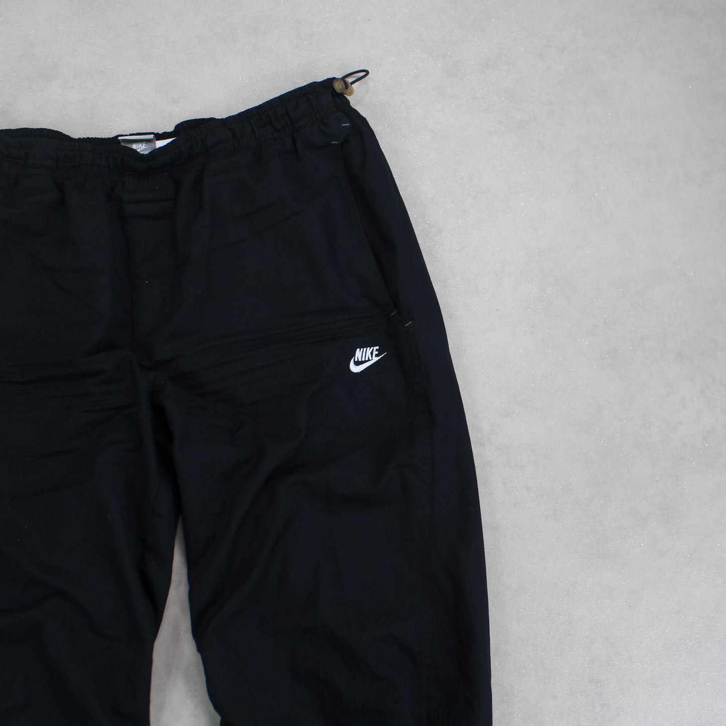 RARE 00s Nike Trackpants Black - (L)