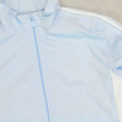 RARE Vintage 00s Nike Track Jacket Blue - (S)