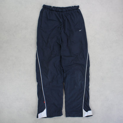 RARE 00s Nike Trackpants Navy - (S)