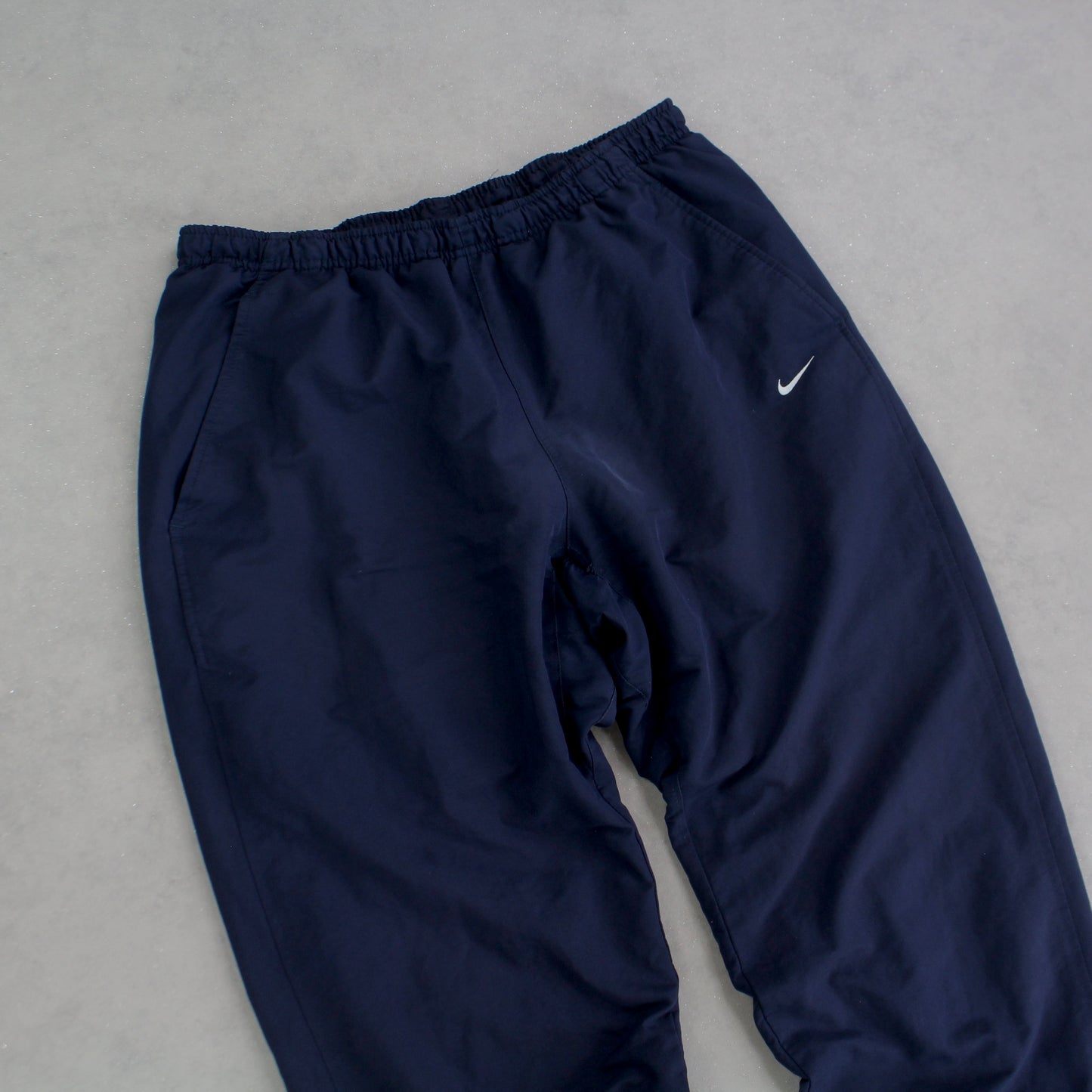RARE 2000s Nike Trackpants Navy - (L)
