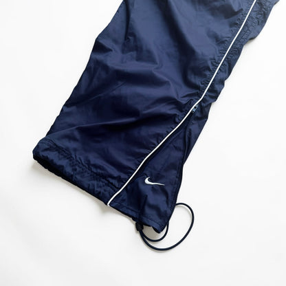 SUPER RARE 2000s Nike Trackpants Navy - (L)