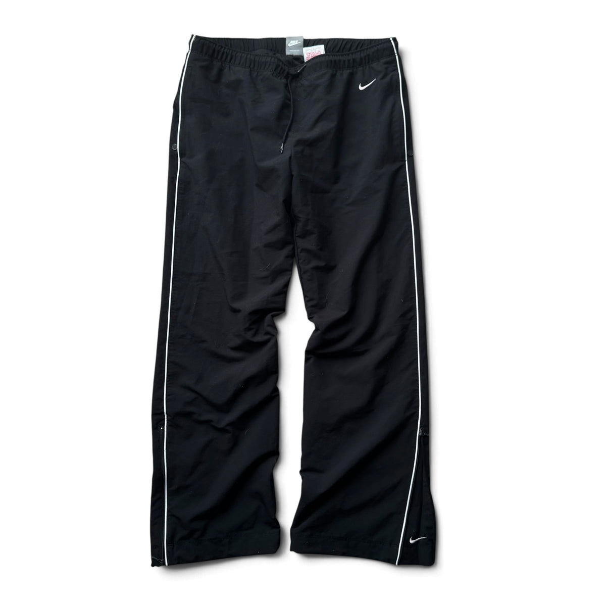 SUPER RARE 2000s Nike Trackpants Black - (M) | PREMIUM