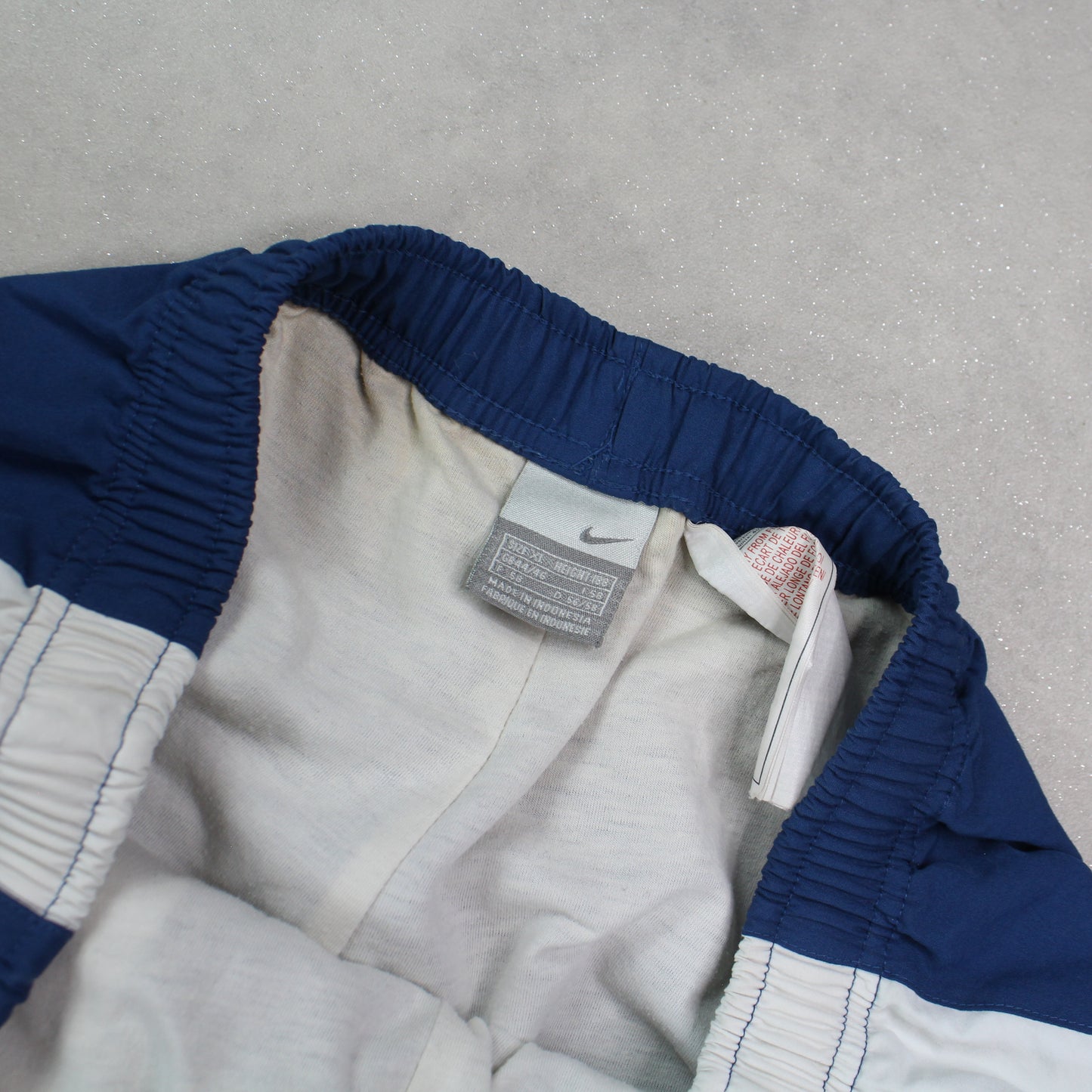 RARE 00s Nike Trackpants Blue - (L)