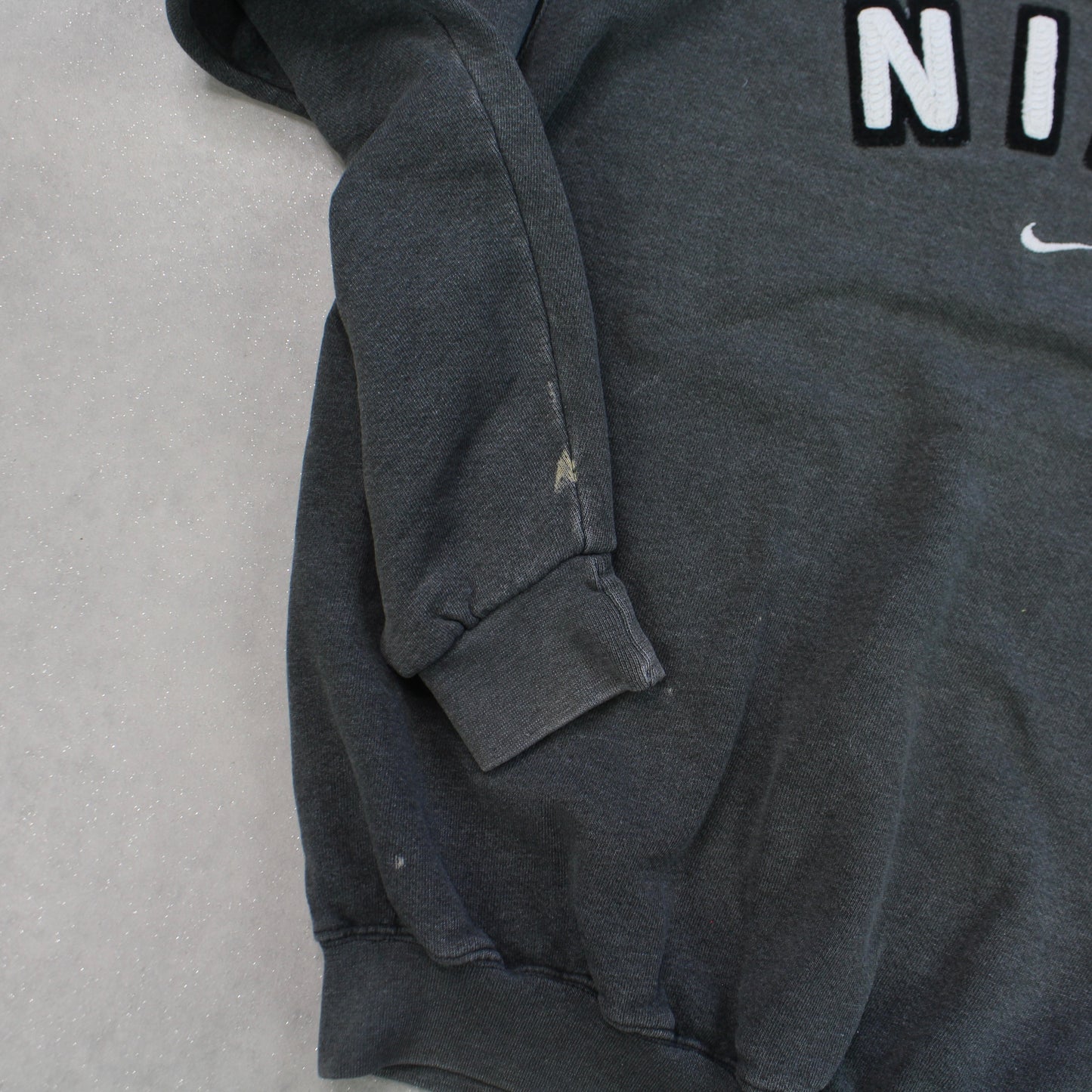 VERY RARE 90s Nike Sweatshirt Grey - (S)