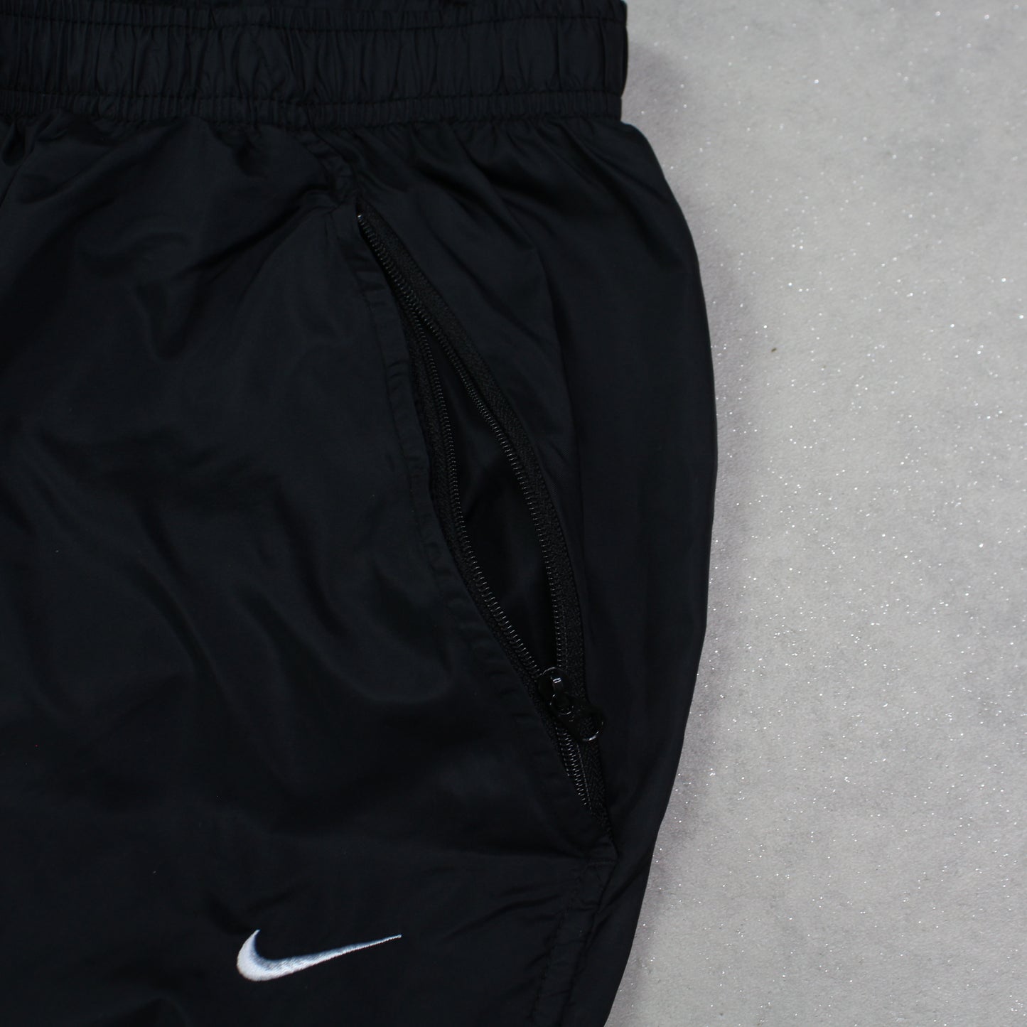 RARE 00s Nike Trackpants Black - (M)