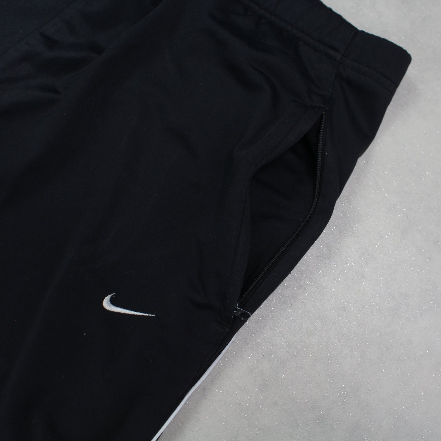 RARE 00s Nike Trackpants Black - (L)
