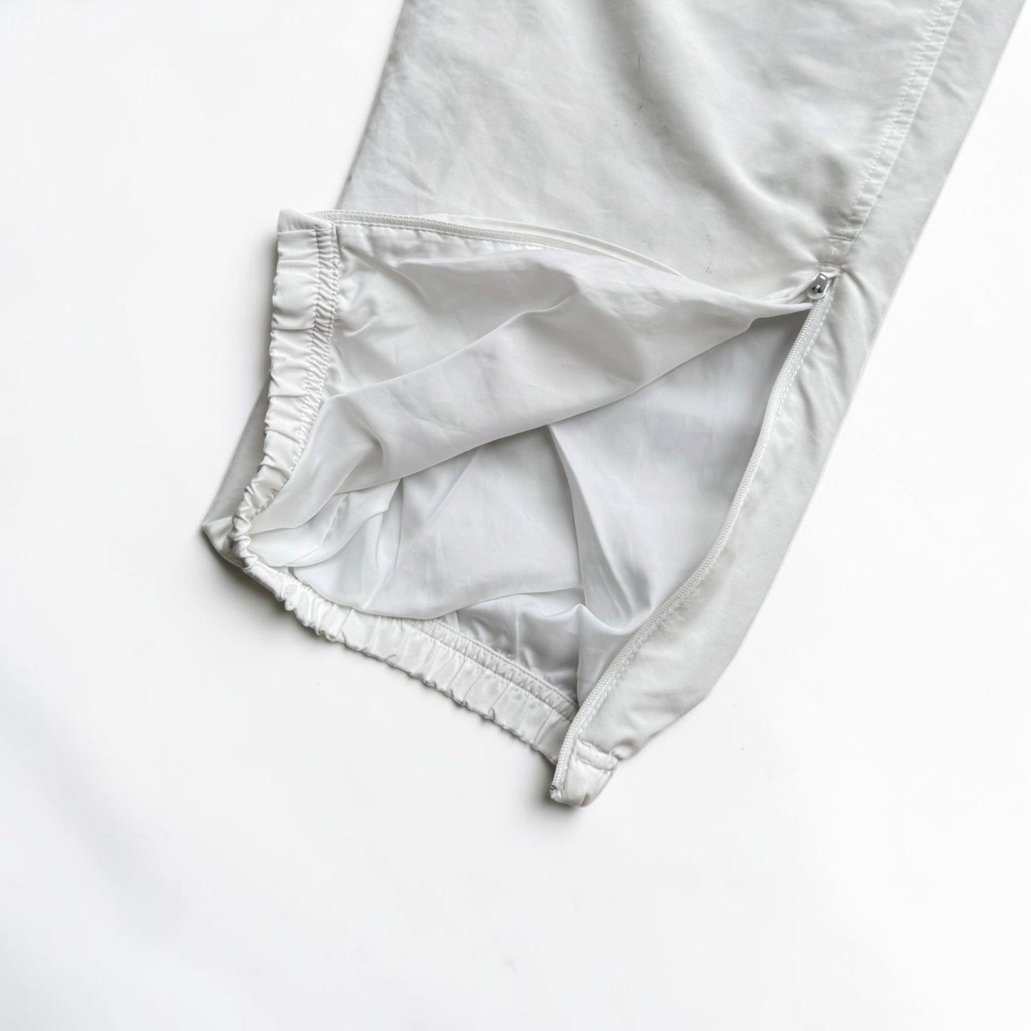 RARE 2000s Nike Trackpants White - (XL)