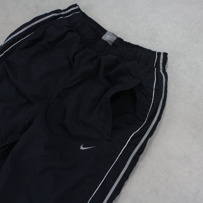 RARE 2000s Nike Trackpants Black - (S)