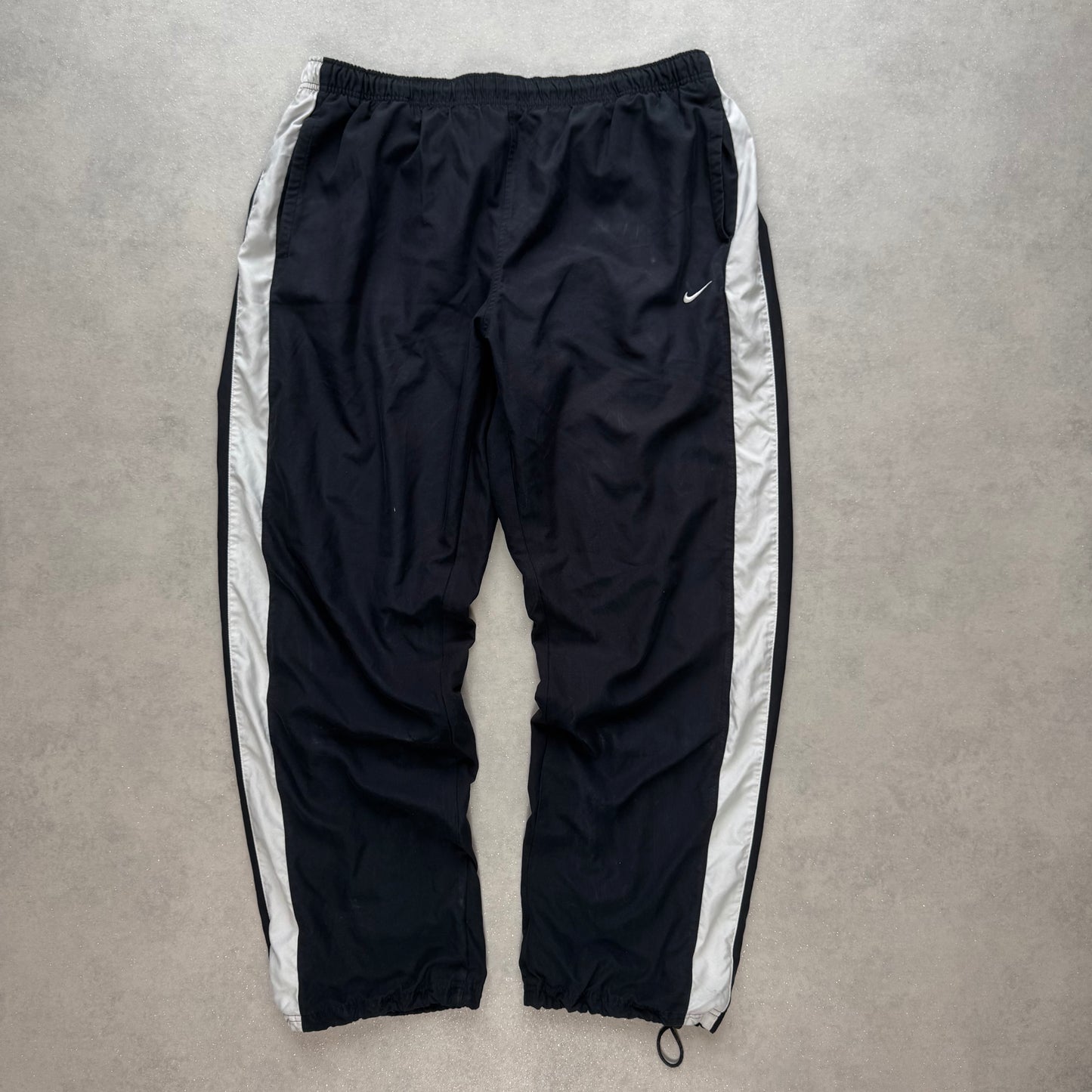 RARE 2000s Nike Trackpants Black - (XL)