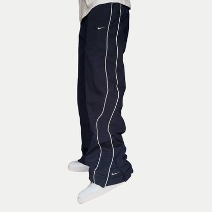 SUPER RARE 2000s Nike Trackpants Navy *PREMIUM* - (L)