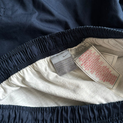 RARE 2000s Baggy Nike Trackpants Navy - (M)